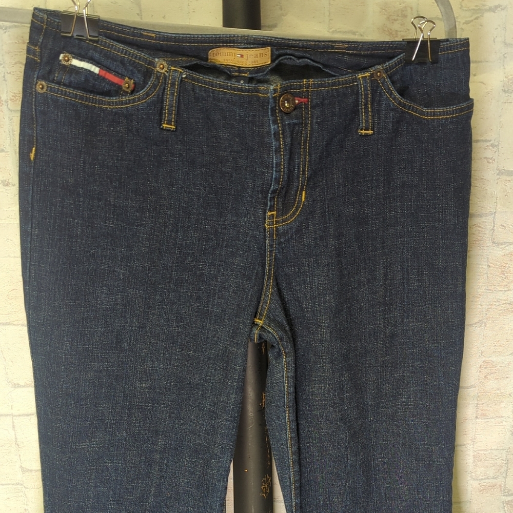 Y2K Tommy Jeans Flare Ladies 9 Vintage Denim Hilfiger